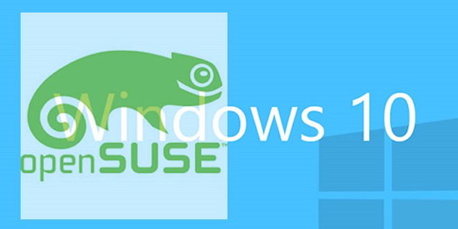Cómo instalar openSUSE en Windows 10
