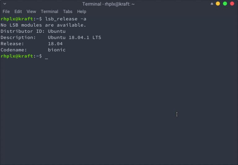 Como ver la versión de Ubuntu que estás usando Como ver la versión de Ubuntu que estás usando