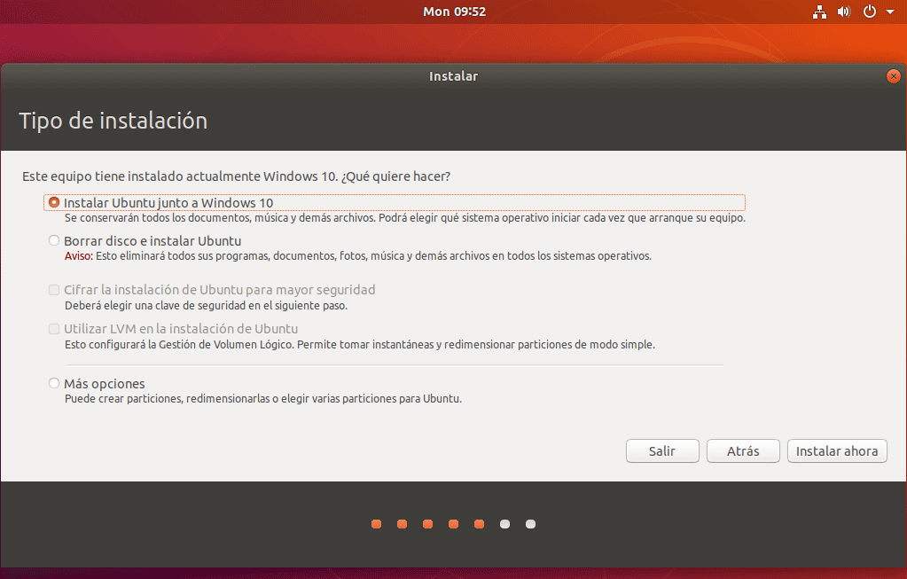 Instalar Ubuntu en un PC paso 06