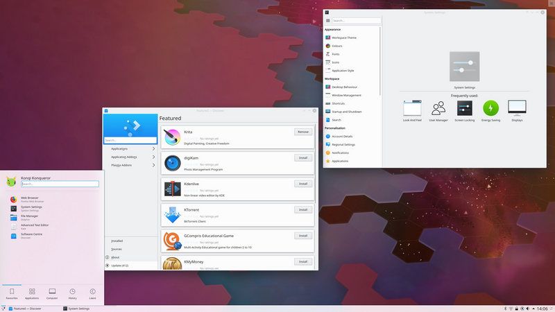 KDE Plasma 5.15